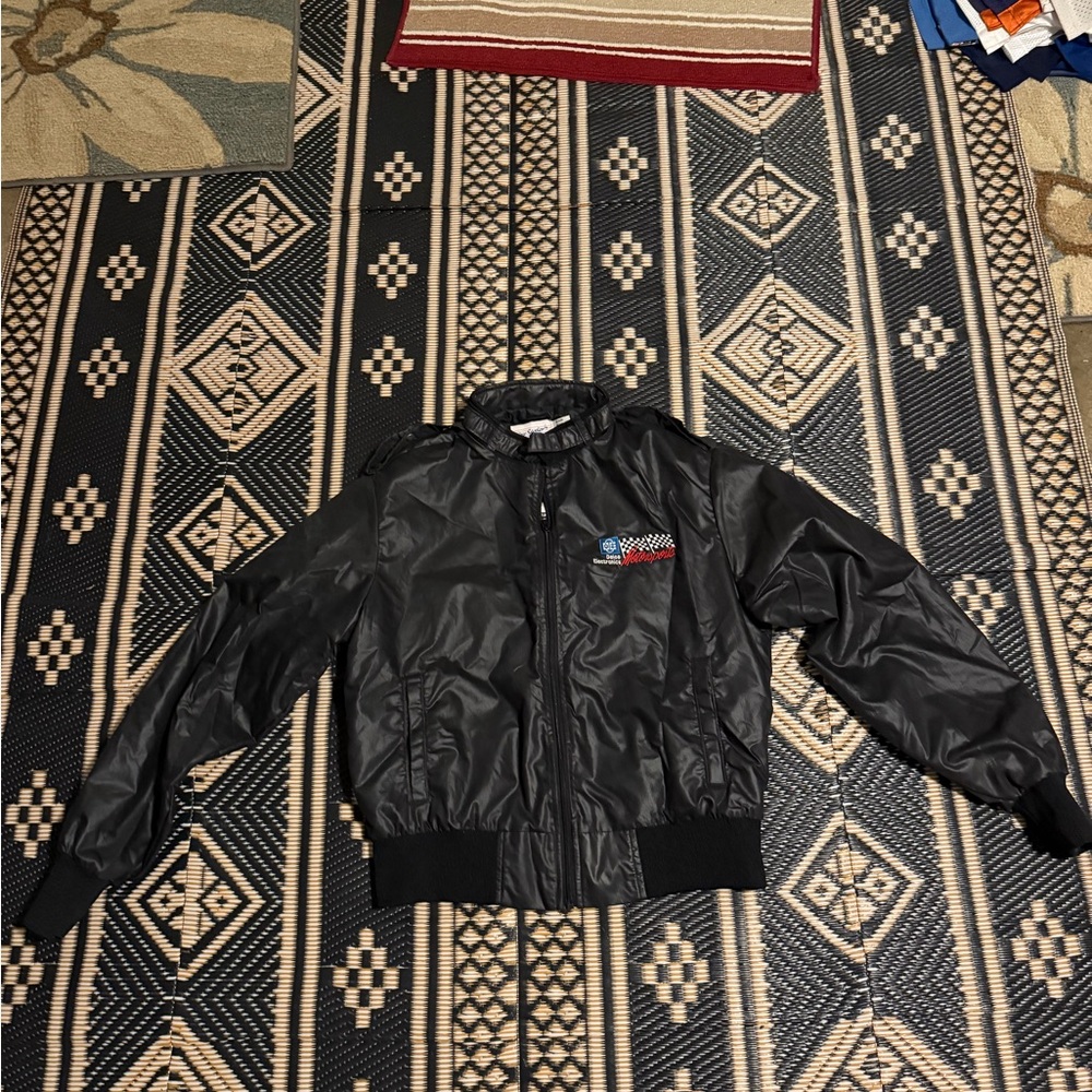 Racing Jacket, Delco, Electronics, Racing Team Vintage Rare Made In Usa Size M